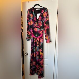 L multicoloured maxi dress